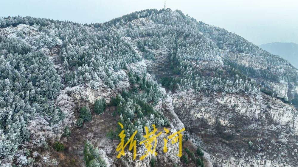 【网络中国节·春节】“泉”在济南过大年｜佛慧山银装素裹，山顶呈现雾凇奇观