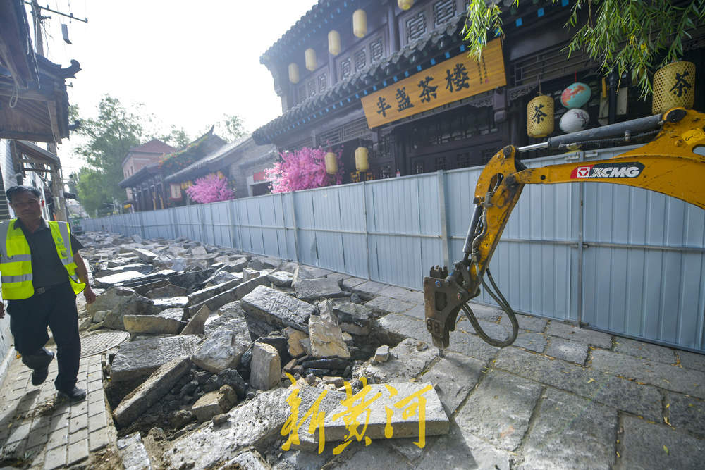 济南后宰门街再度提升改造，地下将铺设直饮水管道