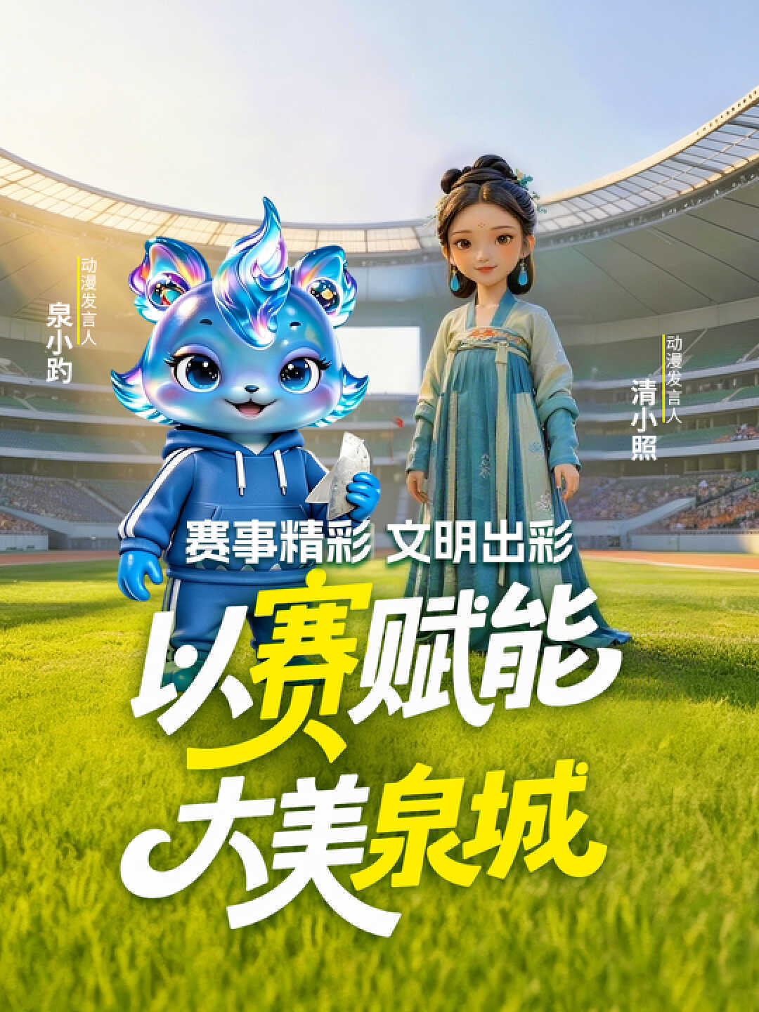 赛事精彩 文明出彩｜济南发布“动漫发布厅”