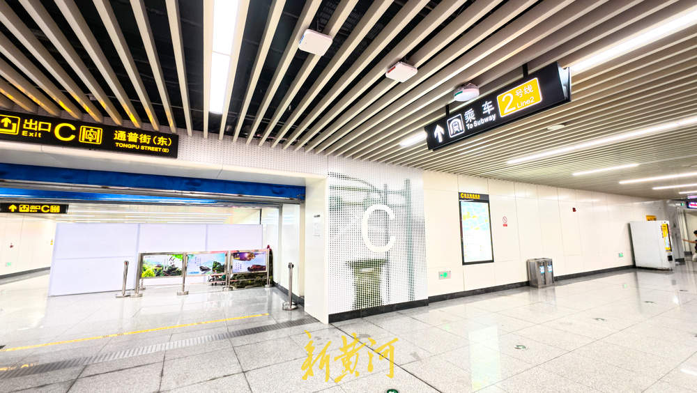 300多米长地下通道“现身” 将连通地铁站点与济南火车站北广场