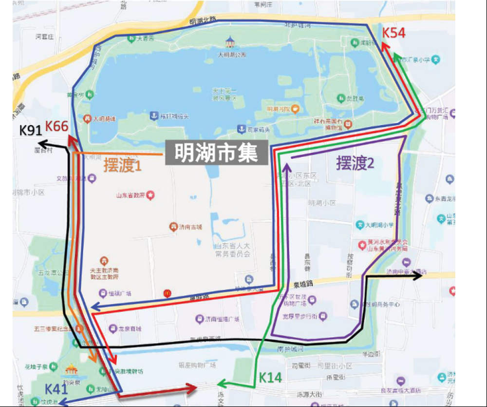 出行注意！春节期间，济南大明湖路周边交通有调整