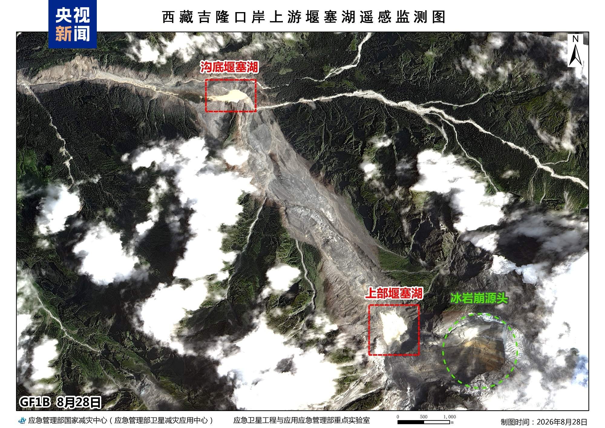 手绘地图看G216抢通难度 各方力量持续挺进西藏吉隆受灾核心区