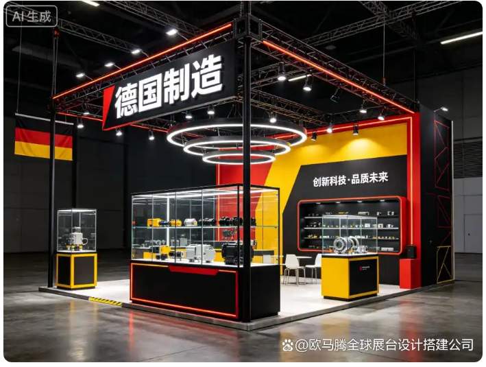 德国展台设计：为什么知名企业都在用这3个“展览设计搭建”技巧？