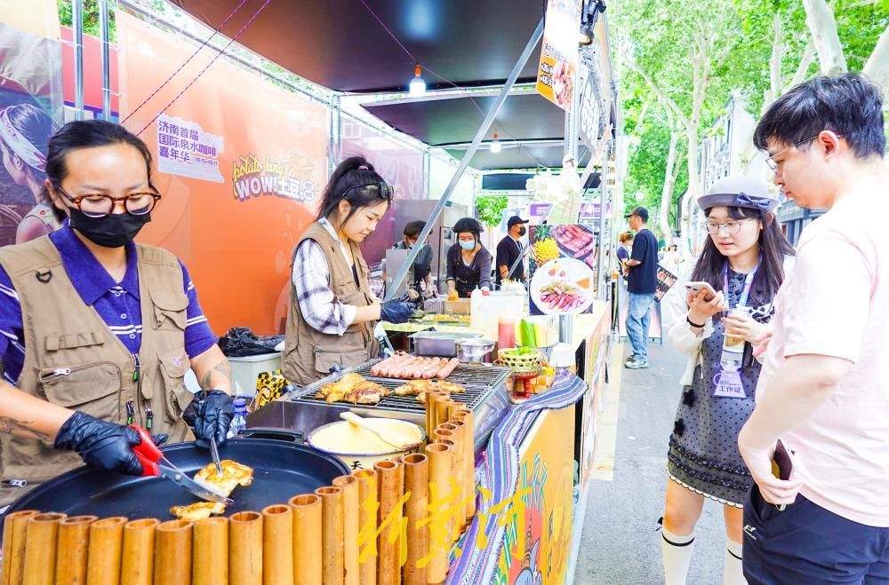 一年四季 泉在济南丨泉水咖啡嘉年华亮相老商埠，70余家咖啡品牌齐聚泉城
