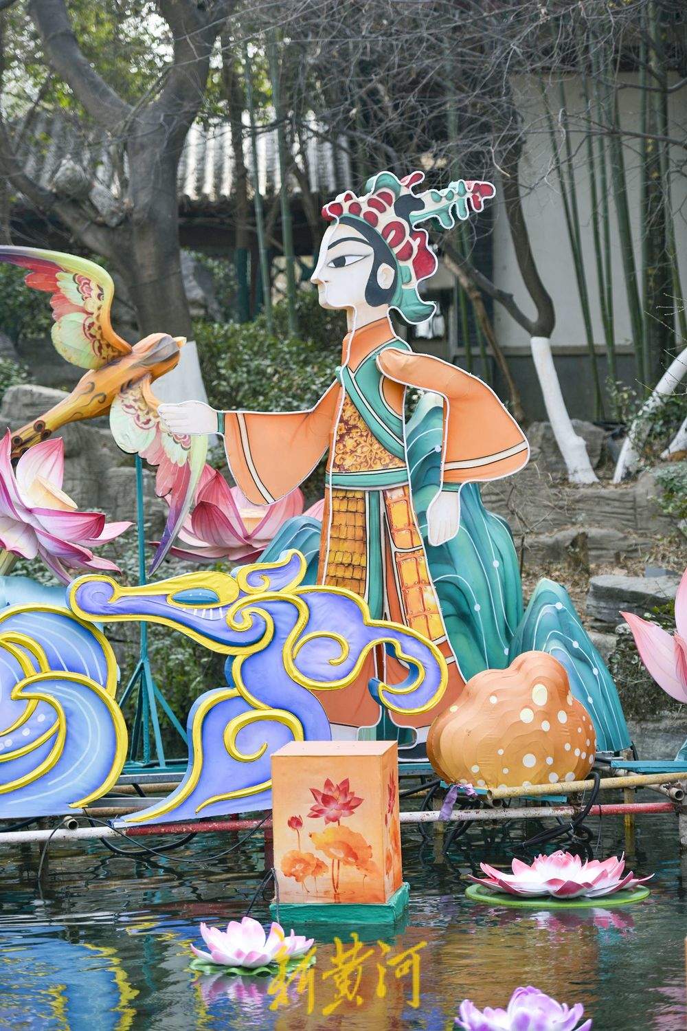 一年四季 泉在济南丨第45届迎春花灯会即将点亮 非遗技艺融入光影迎新春