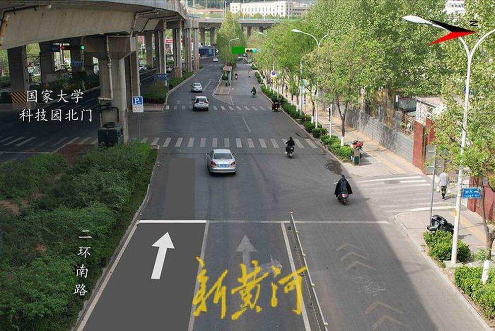 济南二环南高架路舜德路下桥车辆禁止左转，6月18日正式实行