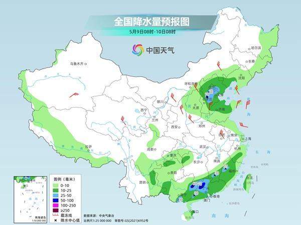 南方降雨进入核心影响时段 华北东北多地凉意加重