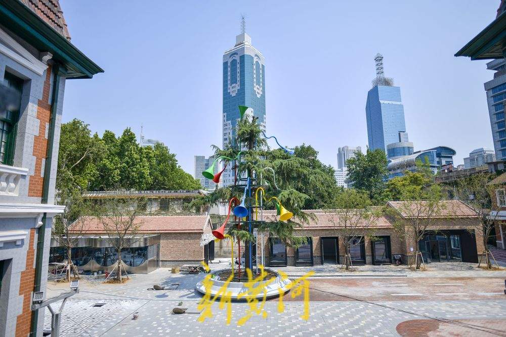 商埠老建筑变身艺术中心 新版广智里亮相“济南1904”街区