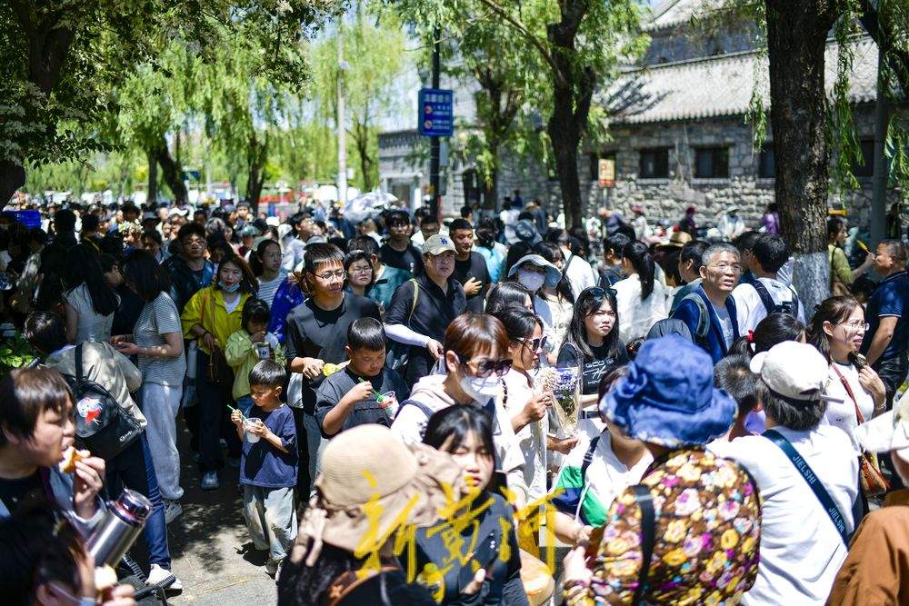 一年四季 泉在济南｜济南老城游持续升温，静谧老街客流堪比春运