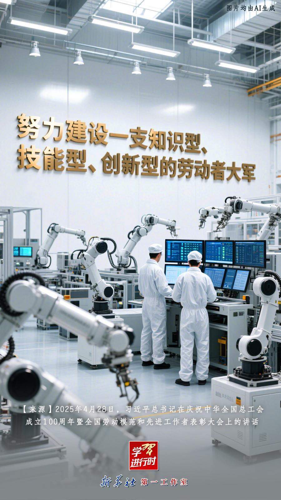 学习进行时｜总书记这些话，激励新时代劳动者奋发进取、再创辉煌