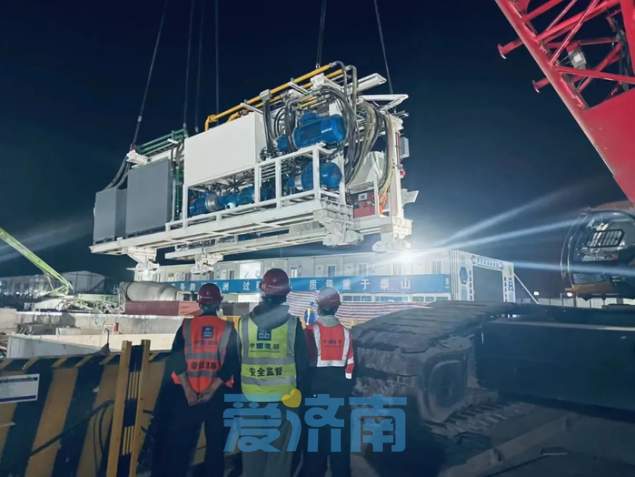 项目强省会｜济南轨道交通7号线一期二环北路站主体结构封顶