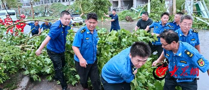 菏泽市东明县迅速响应应对龙卷风极端天气，全力开展灾后救援