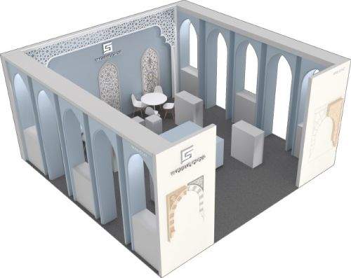 如何在中东市场讲好“中国石材”的故事？盈拓展览深度解析泉州英良石材迪拜展案例