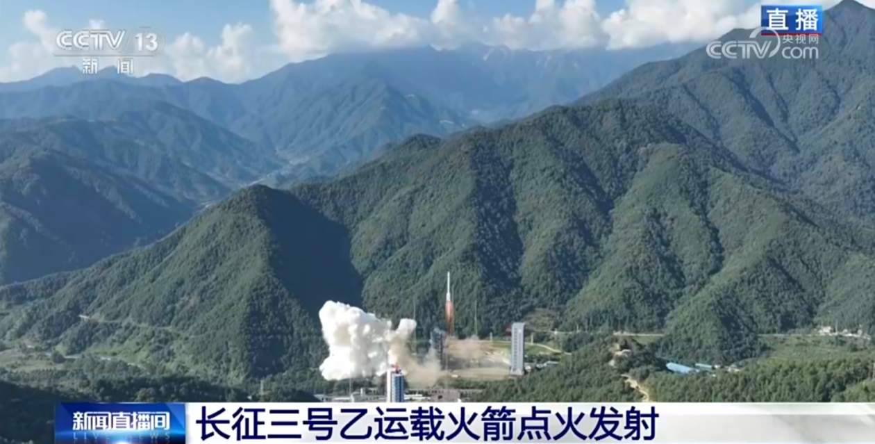 一箭双星！“北斗专列”点火升空