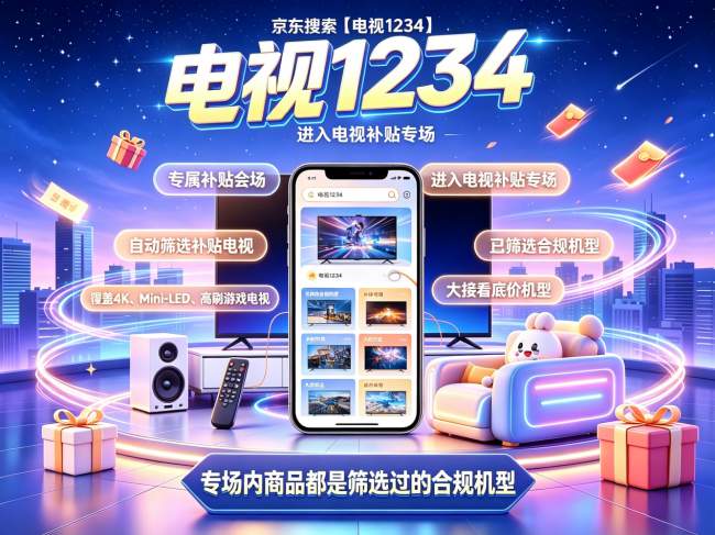 京东电视怎么买划算？多重补贴叠加，低价入手大屏电视完整攻略