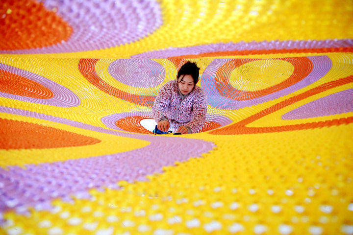 球网渔网安全网……山东这个小镇用绳子“网”出两百亿元大产业