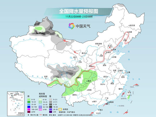 新疆等地雨雪增多或现强降雪 各地气温回升东北地区偏暖显著