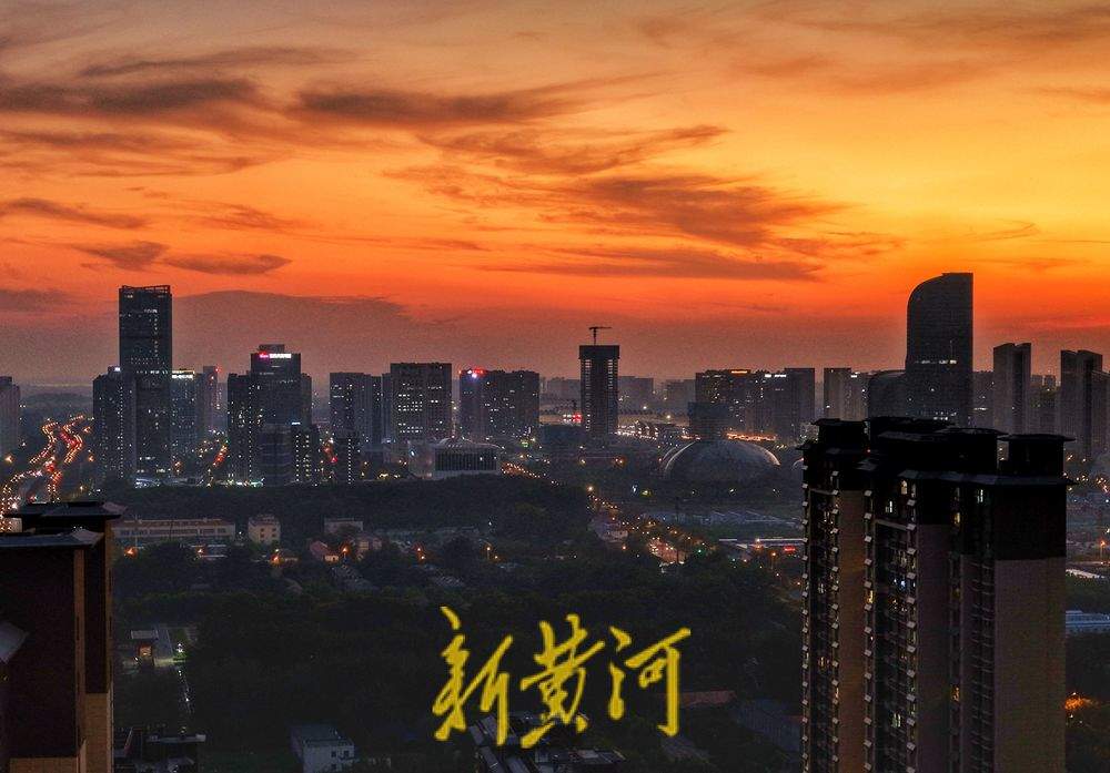 一年四季 泉在济南丨晚霞似火，夕阳盛宴