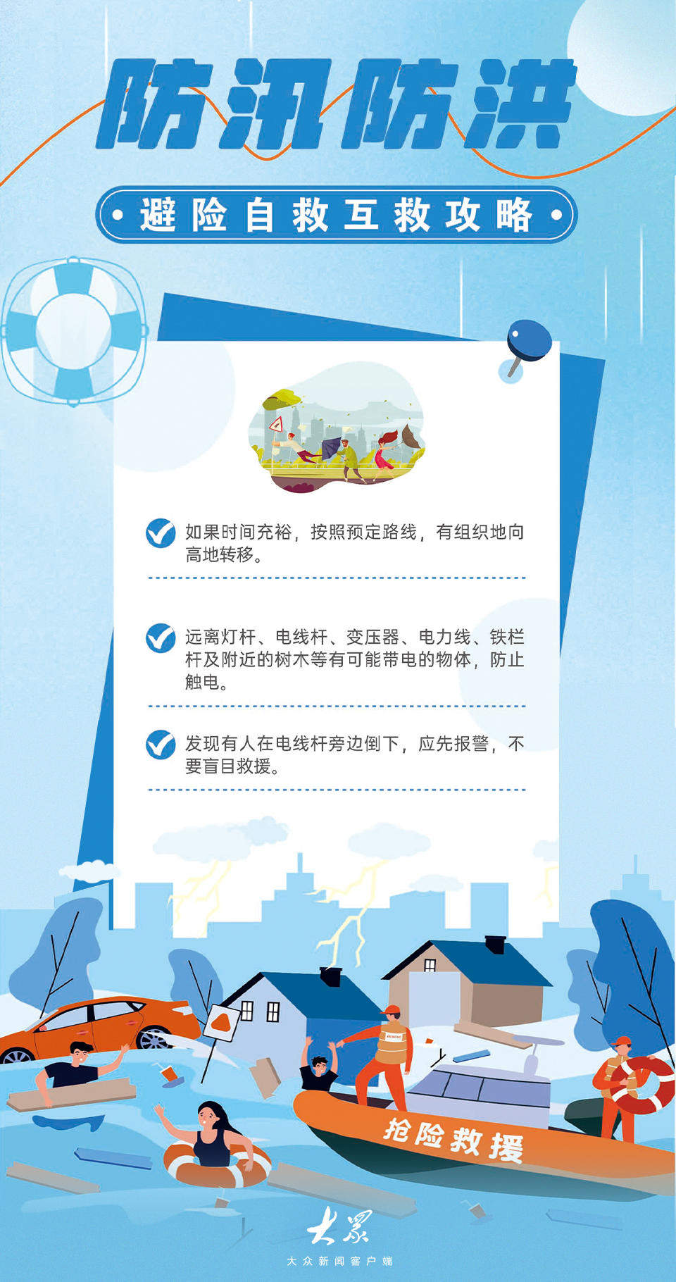 汛期防护必备！这份安全手册请收好