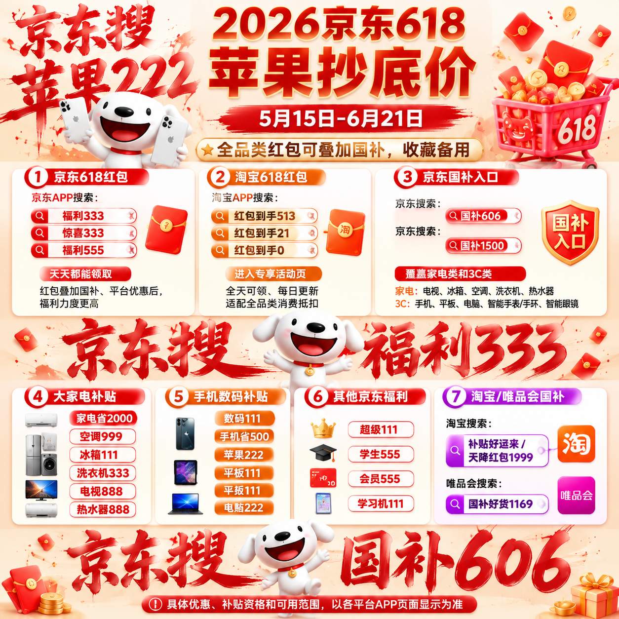 苹果深夜官宣降价！iPhone17 pro降价2000进入6000档！618京东苹果手机全品类优惠券红包+国补+降价补贴果粉抄底价入手