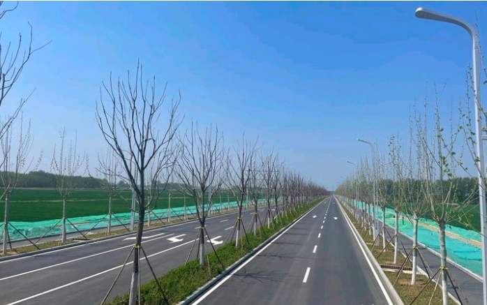 济南机场二期改扩建工程首批市政道路通过竣工验收