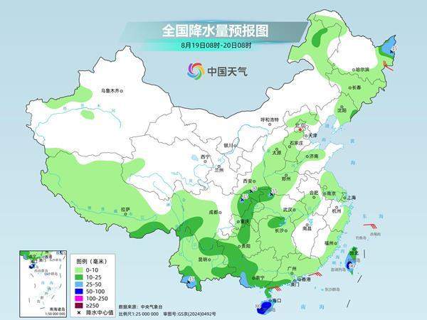 本周四山东半岛南部等地部分地区有中到大雨