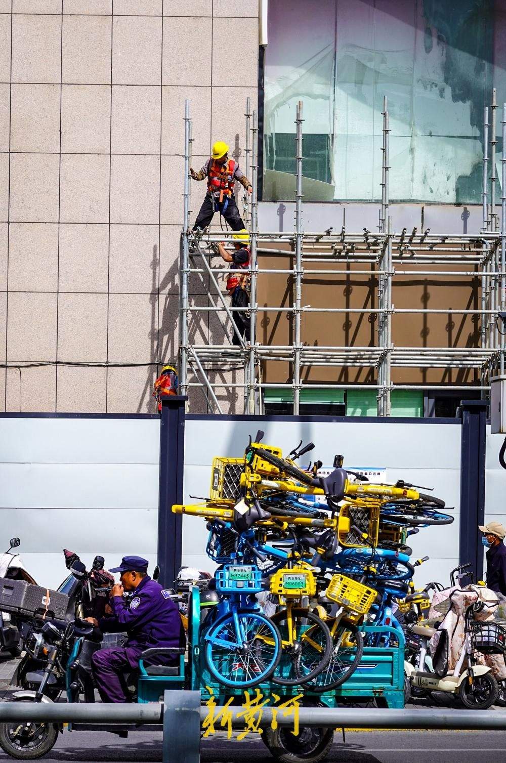 三联大厦底商启动装修，银座电器即将入驻泉城路