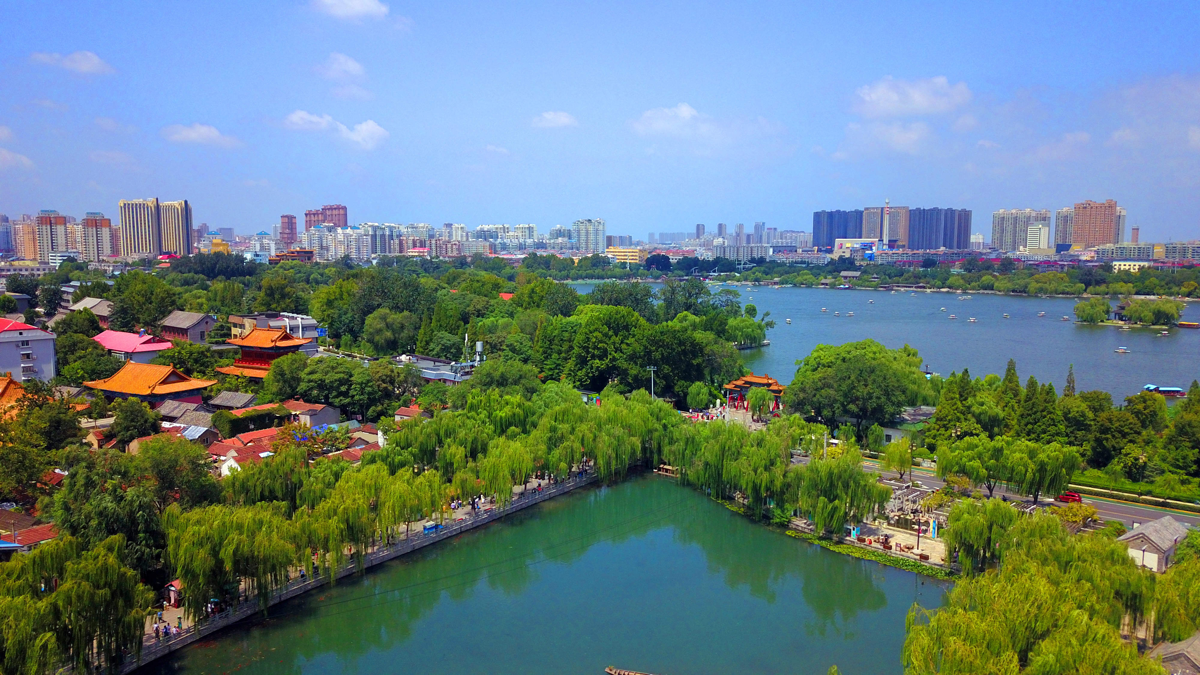 济南本周降水少大风多，周五周日气温最高达34℃左右