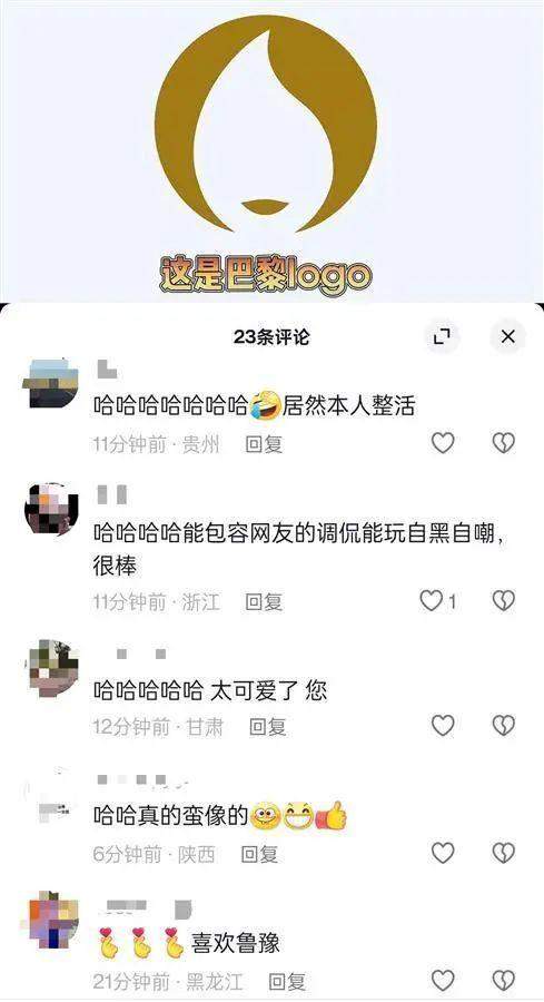 陈鲁豫回应撞脸巴黎奥运会会徽 在这么小众的赛道硬是挤进去了