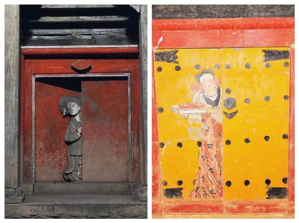 门开一半，笑意浅浅！宋金平民墓里的神秘“守门人”