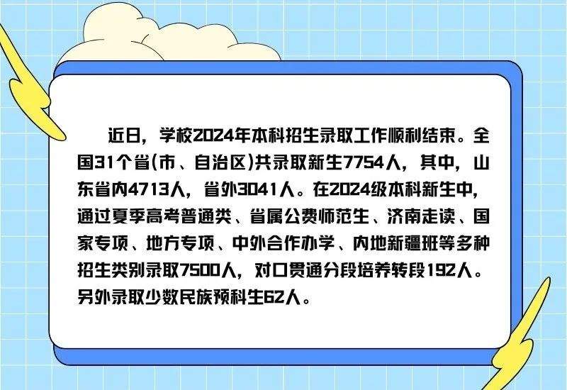 山东高校迎来“小萌新”，来看有趣的新生大数据→