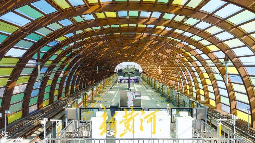 “彩龙”飞跨！地铁8号线结合地方传说打造文化地标