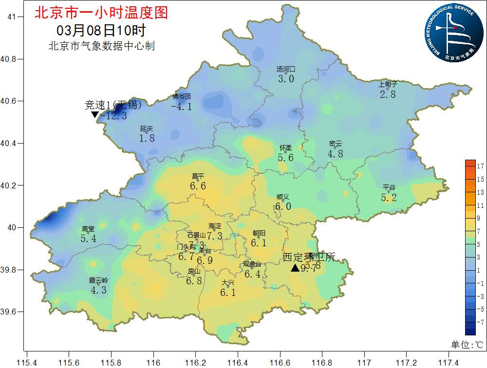 北京未来9天气温预报出炉最高温达19