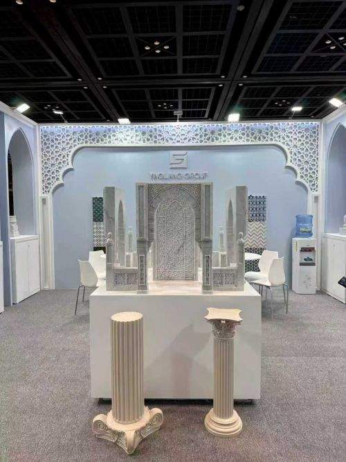 如何在中东市场讲好“中国石材”的故事？盈拓展览深度解析泉州英良石材迪拜展案例