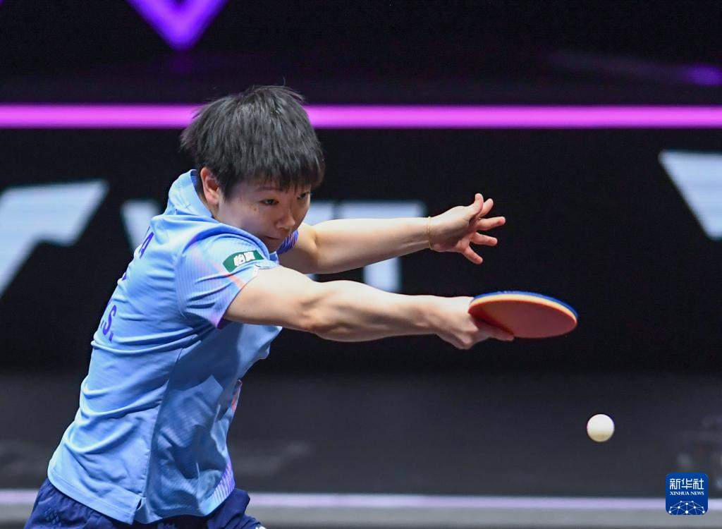 乒乓球——WTT重庆冠军赛：孙颖莎晋级女单八强