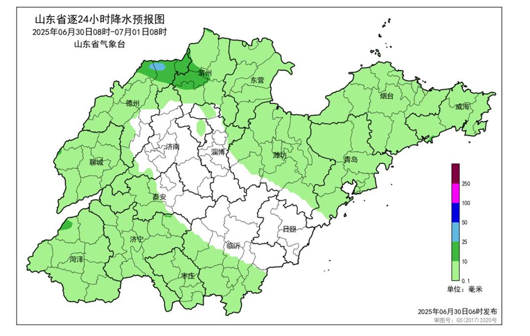 山东“雨雨雨”模式还要持续3天 周四起高温“唱主角”