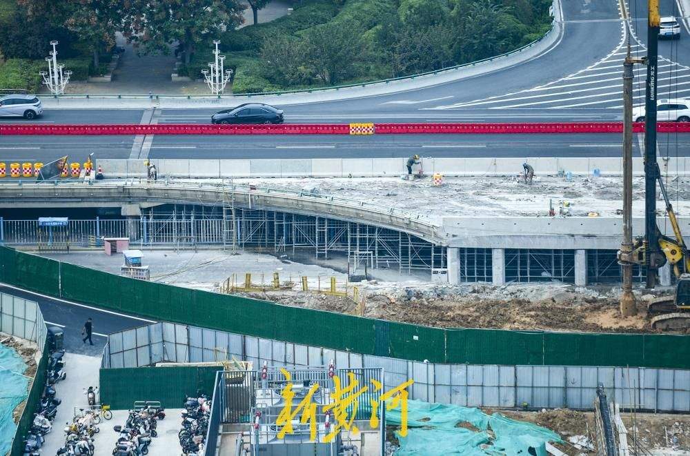 济南八一立交桥东北角匝道恢复建设
