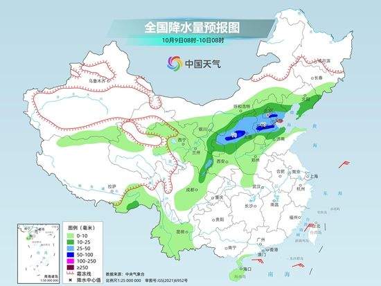 北方降雨频繁秋凉明显加重 江南华南等地仍多高温天气