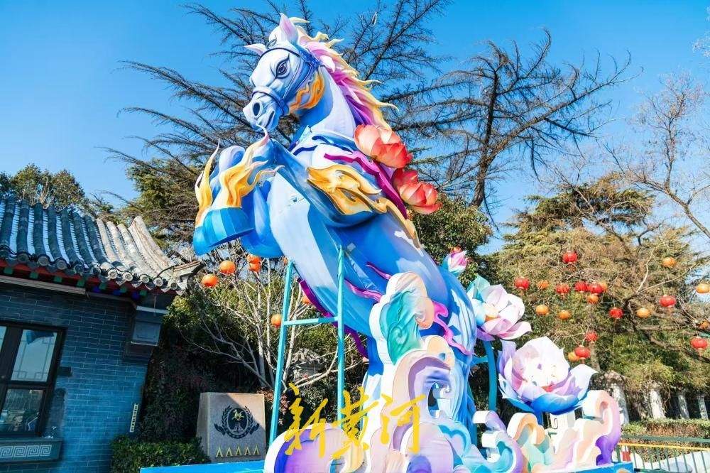 年味渐浓，济南市第45届天下第一泉迎春花灯会蓄势待发