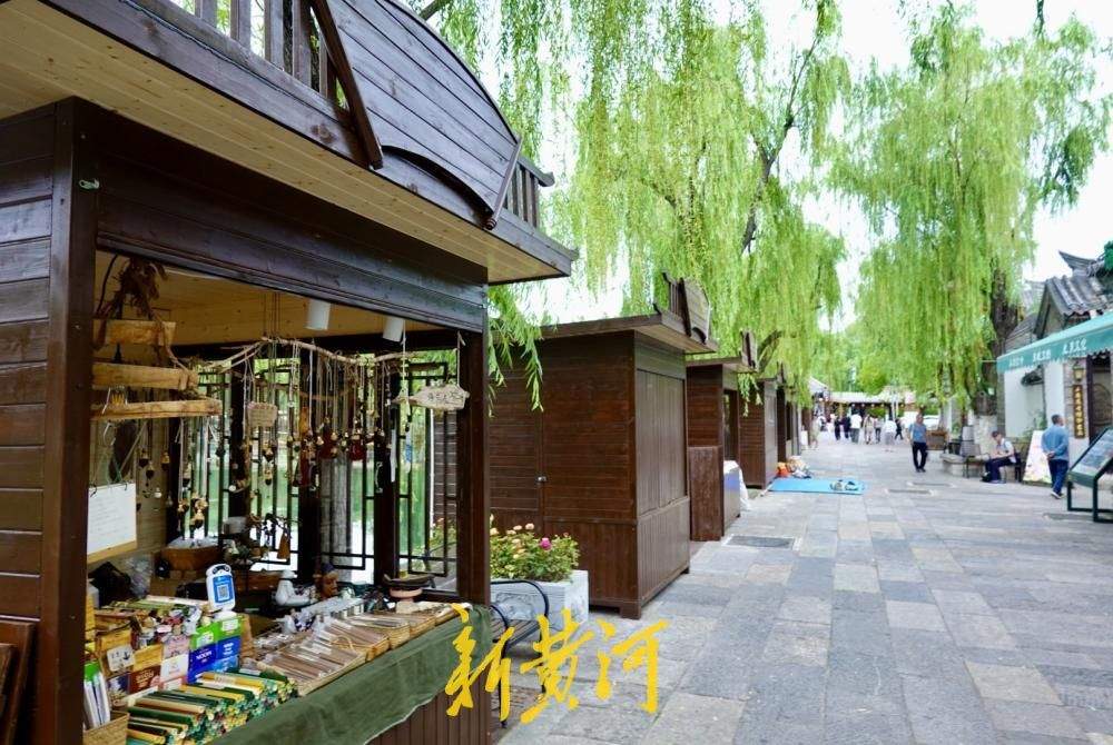 一年四季 泉在济南｜济南百花洲商业设施升级亮相，画舫船内可品茶赏景