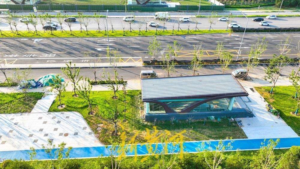 项目强省会｜济南地铁4号线小高庄站出入口现雏形