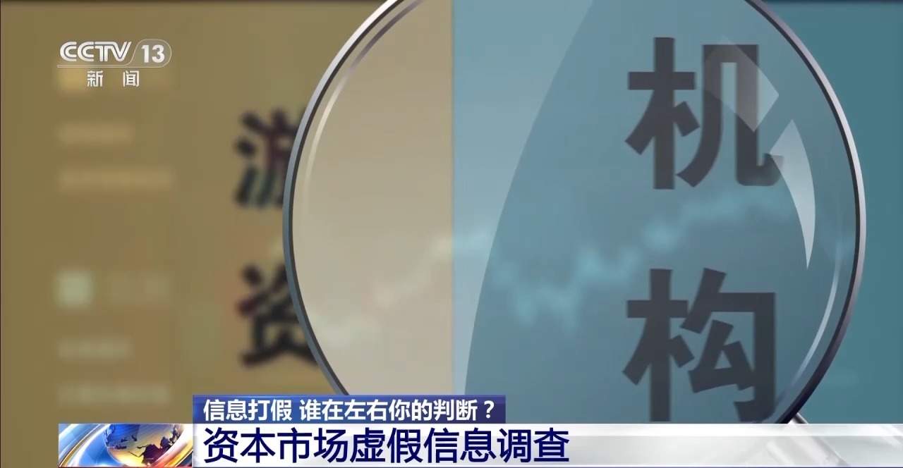 3·15信息打假丨谁在左右你的判断？资本市场虚假信息调查
