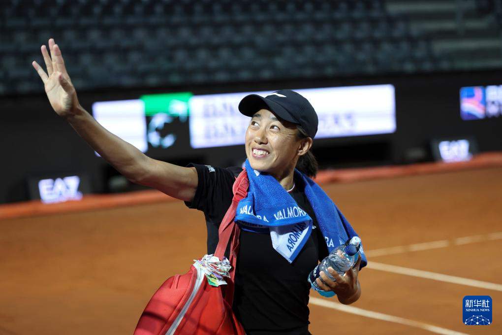 网球——WTA1000罗马站：张帅止步首轮