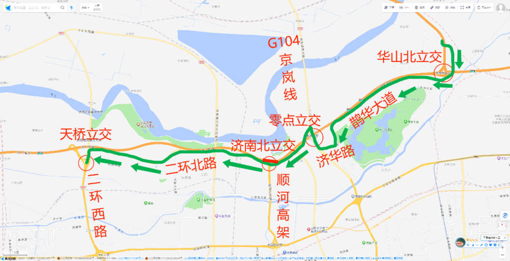 5月7日9时起，G35济广高速零点立交段主线（东向西）封闭