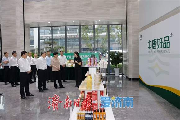 聊城市党政代表团来济对接强县产业帮扶弱县工作 刘强于海田李长萍张百顺出席联席会