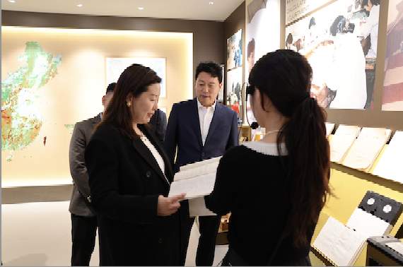 山左集团到山东省地矿局地质测绘院座谈交流