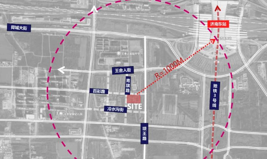 济南一片区规划新建3所学校，包括幼儿园、小学、中学
