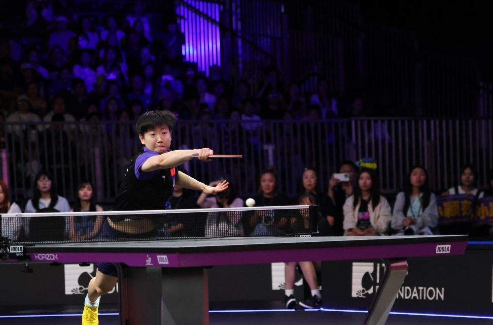 WTT美国大满贯赛：孙颖莎战胜蒯曼夺得女单冠军
