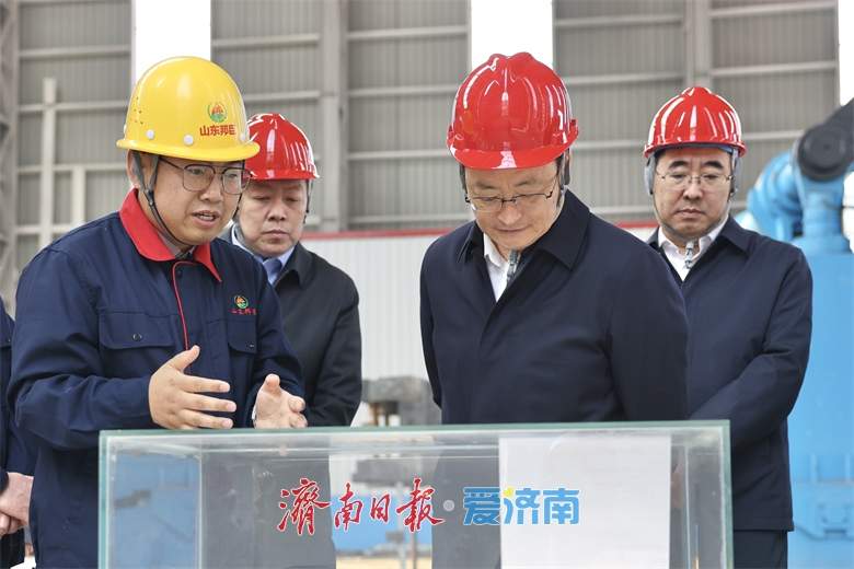 于海田到钢城区调研时强调：鼓足干劲真抓实干 努力实现“十五五”良好开局