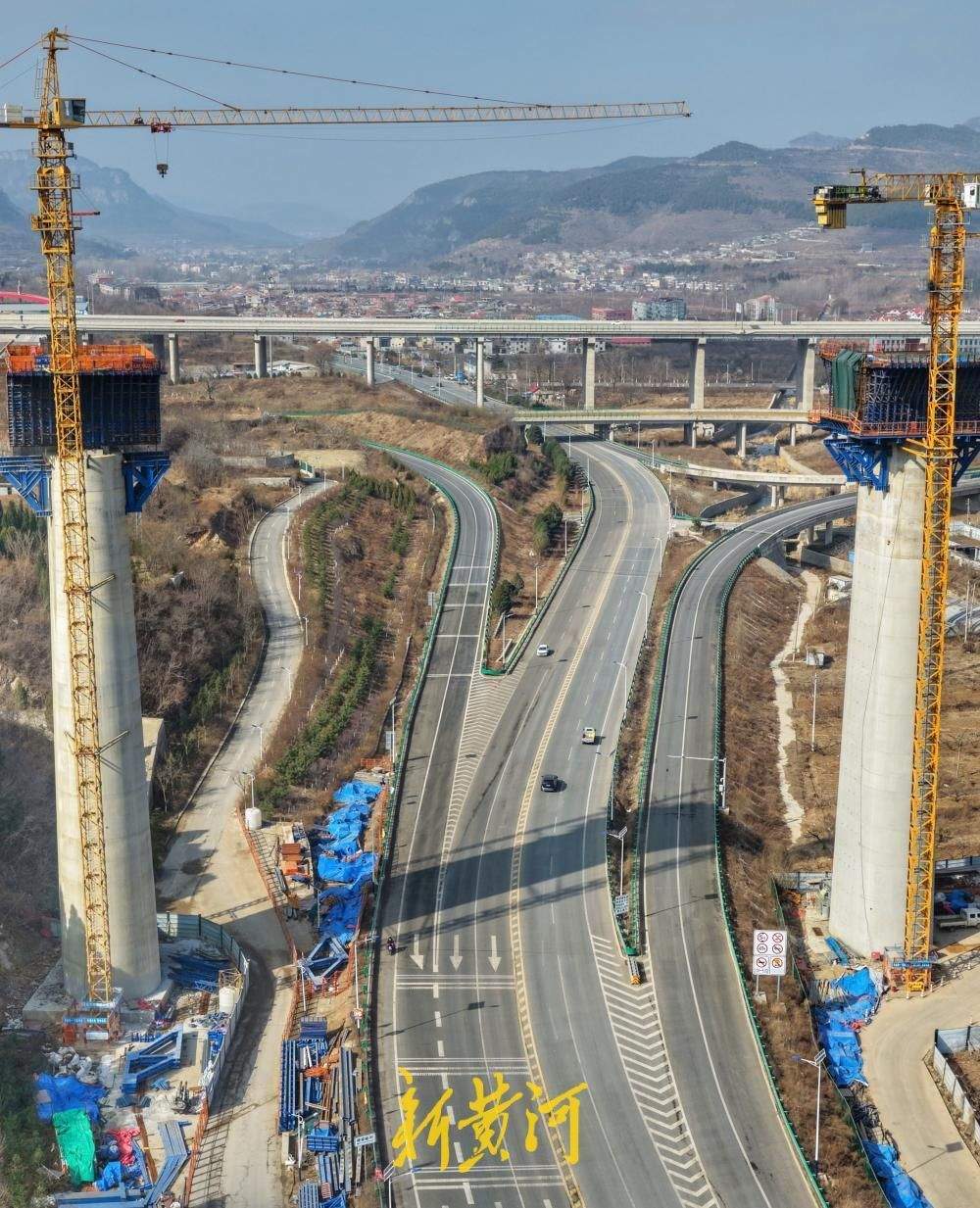 济枣铁路项目全面复工